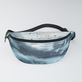Mountain Morning 3 Fanny Pack