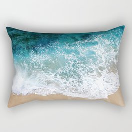 Ocean Waves I Rectangular Pillow