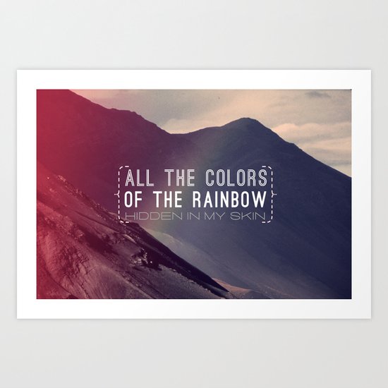 Rainbow Art Print