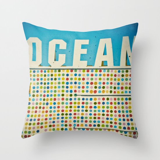 Ocean Throw Pillow
