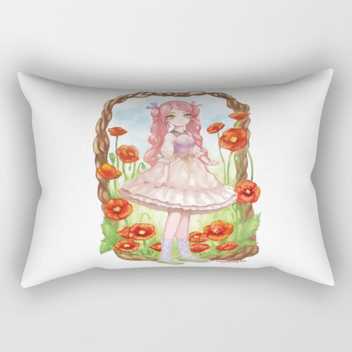 Poppy Rectangular Pillow