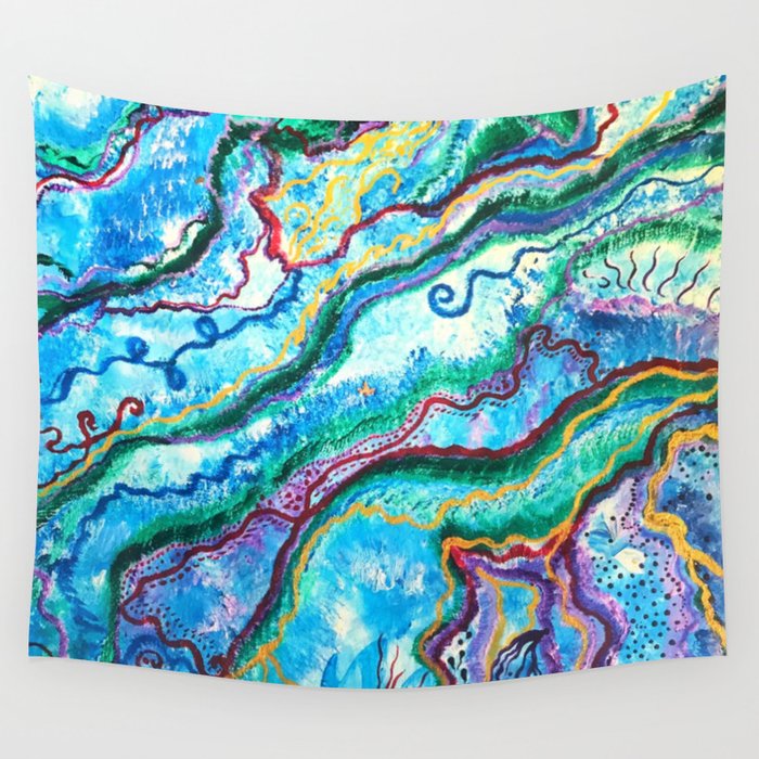 fee blüte Wall Tapestry