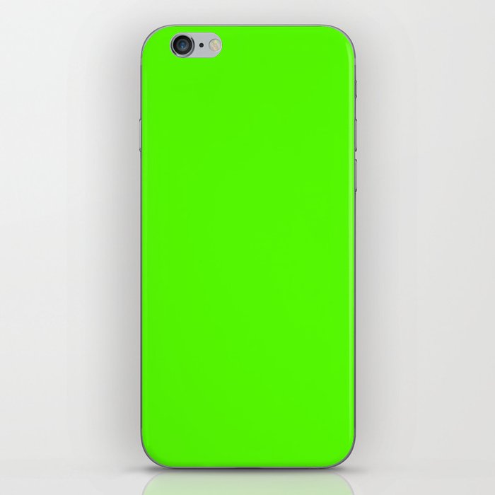 Monochrome green 85-255-0 iPhone Skin