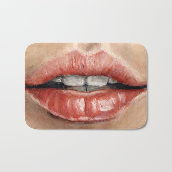 Lips Bath Mat