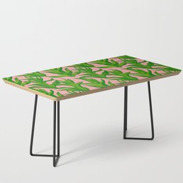 Aloe Vera - green and pink Coffee Table