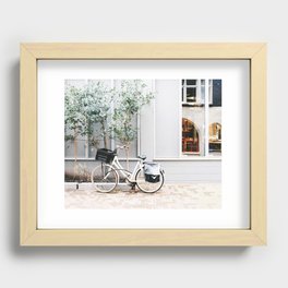Streets of Amsterdam Recessed Framed Print