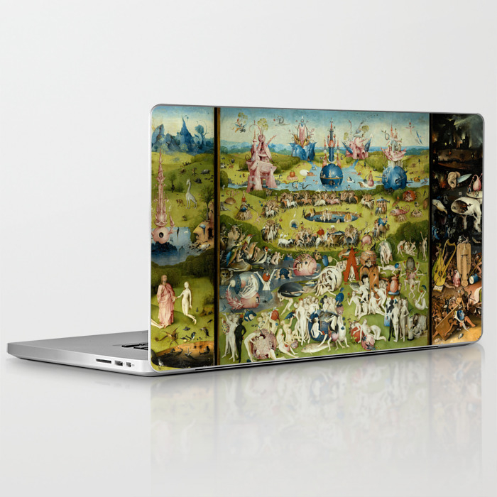 Garden of Earthly Delights Laptop Sticker Hieronymus Bosch Sticker