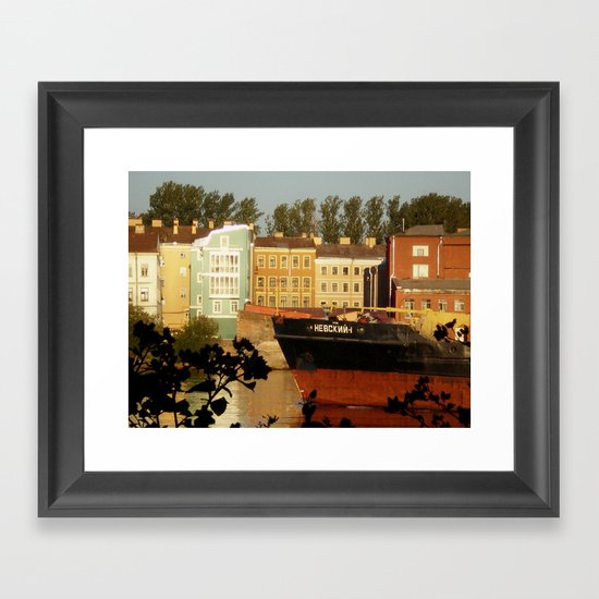 Windows into Europe Framed Art Print
