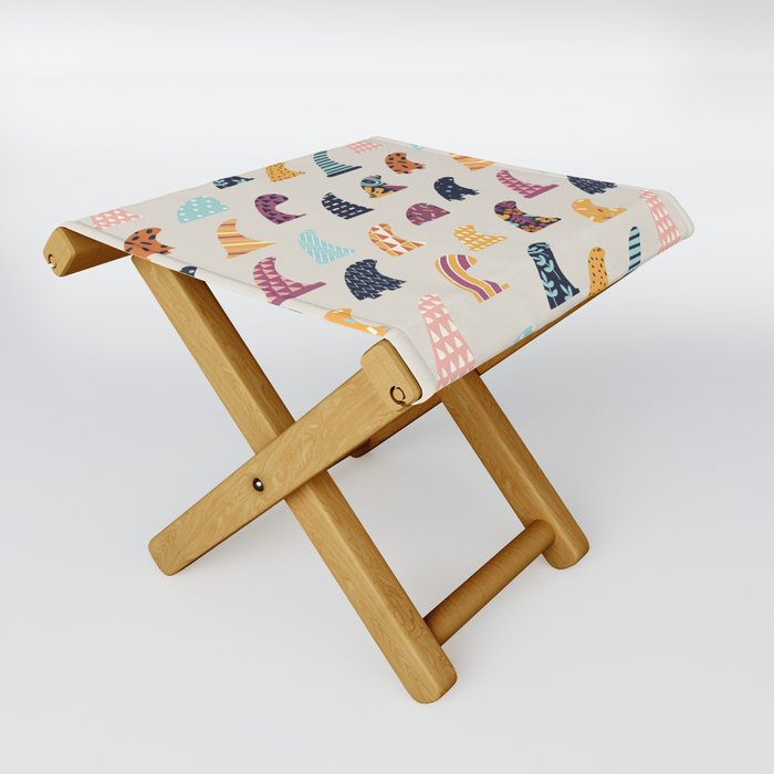 folding single stool