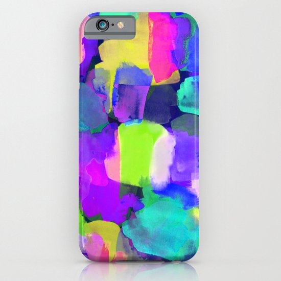 Brushstroke Blue iPhone & iPod Case