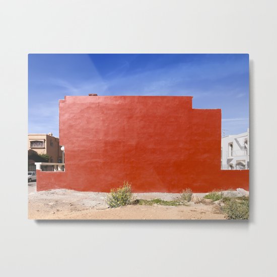Red House Metal Print