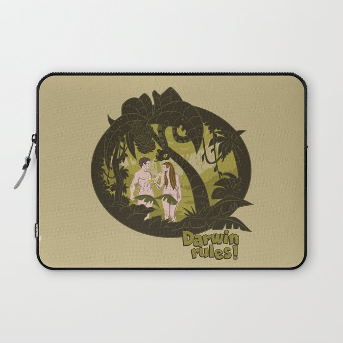 theory of evolution Laptop Sleeve