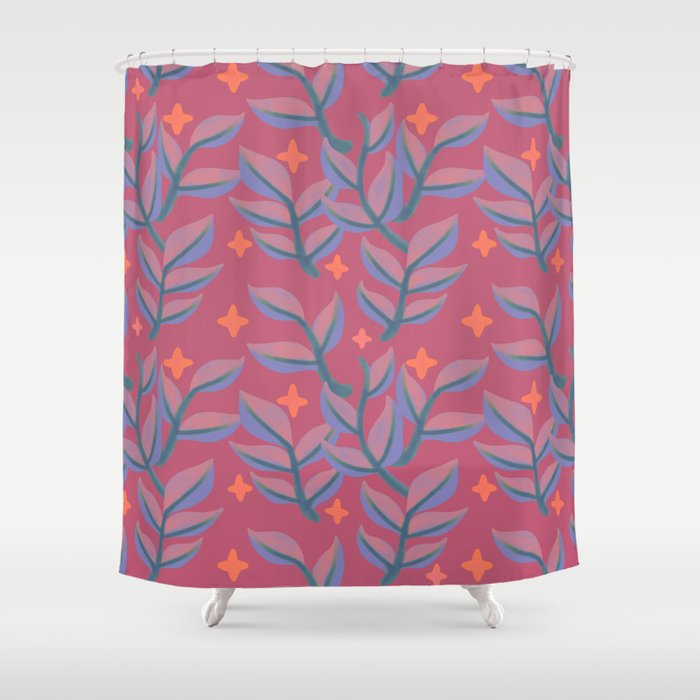Leafy Field - Mystic Shower Curtain