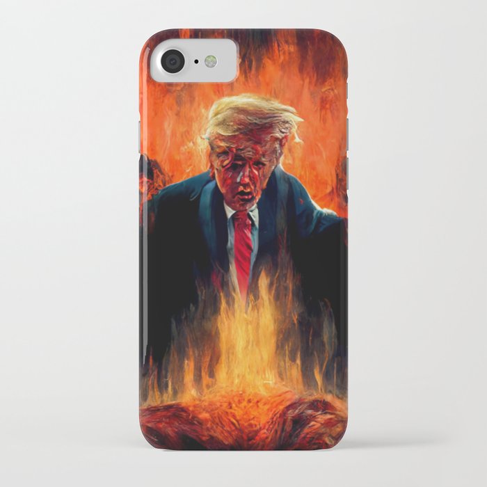 Trump In The Underworld iPhone Case