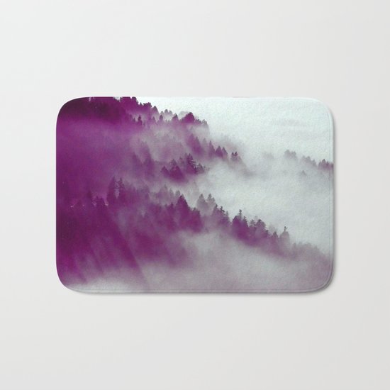 Forest Fog #society6 #decor #buyart Bath Mat
