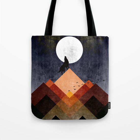 Wolf Home Tote Bag