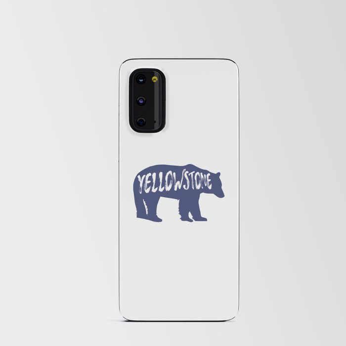 Yellowstone National Park Bear Android Card Case