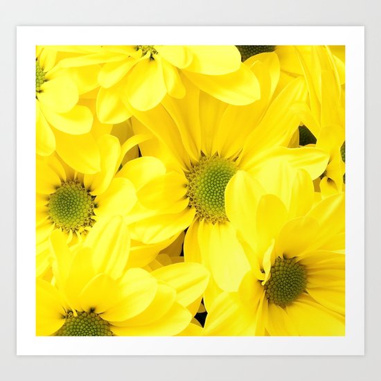 Happy Of A Flower Art Print