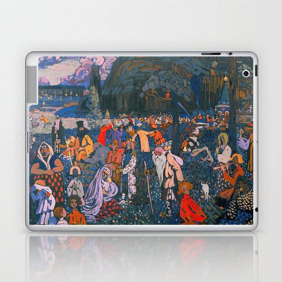 The Colorful Life - Wassily Kandinsky Laptop & iPad Skin