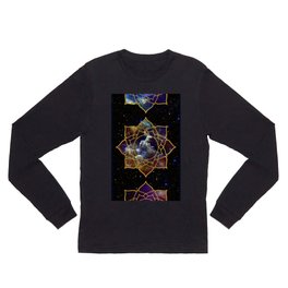 Rosette Nebula Long Sleeve T Shirt | Photo, Creation, Astronomy, Clouds, Cosmos, Nebula, Solar System, Galaxy, Processed, Recolored 