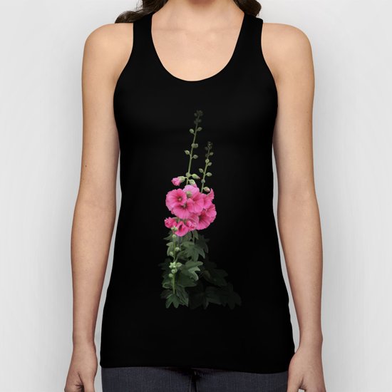Pink flowers, watercolors Unisex Tank Top