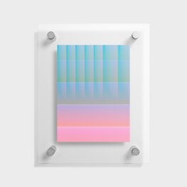 Abstraction_NEW_GRADIENT_DAWN_COLOR_TONE_PATTERN_POP_ART_0707A Floating Acrylic Print