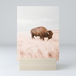 Bison Mini Art Print