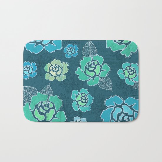 Violets Bath Mat