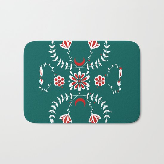 Botanic Esmerald Bath Mat