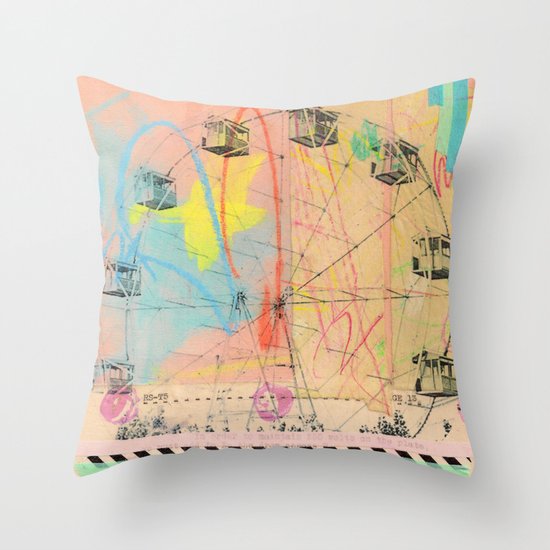 "Whirls" Throw Pillow