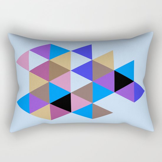 Abstract #793 Rectangular Pillow