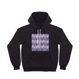 Patchwork,mosaic,flowers,azulejo,quilt,Portuguese style art Hoody