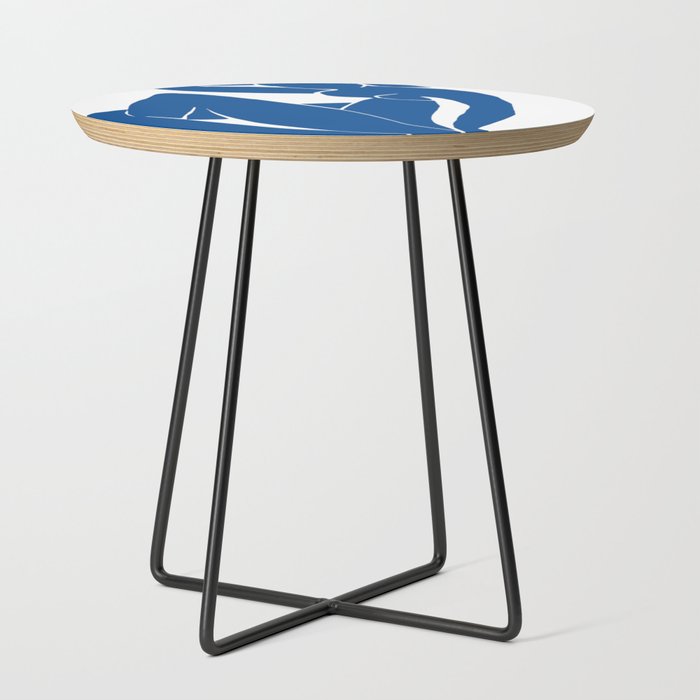 Henri Matisse - Blue Nude II - Minimalist Blue Side Table