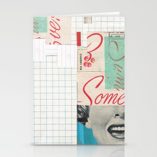 Ew Some Blue Stationery Cards