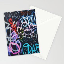 Graffiti Writing Stationery Cards