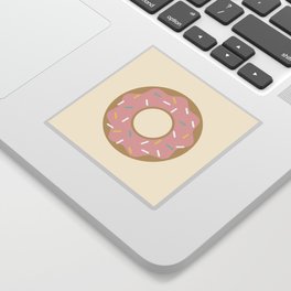 Pink Donut Sticker