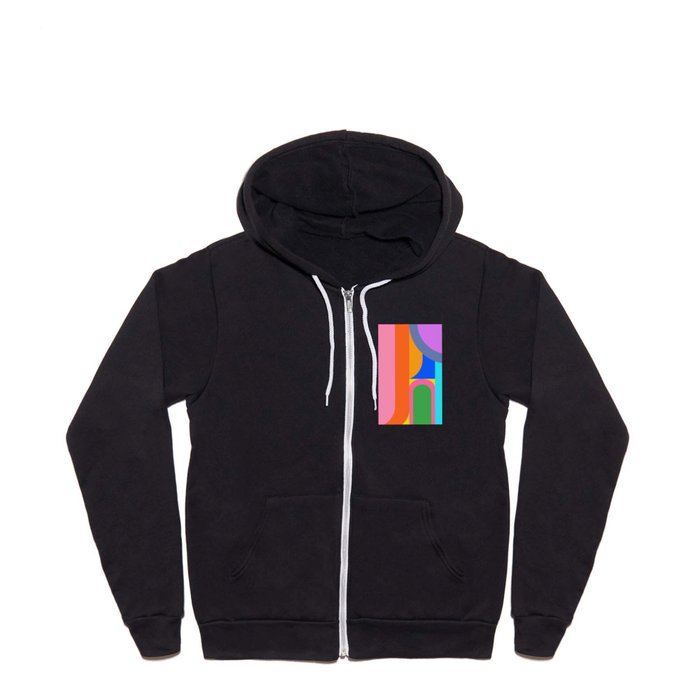 Shape and Color Study 59 Full Zip Hoodie