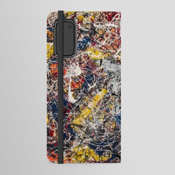 Number 17A â Jason Pollock Android Wallet Case