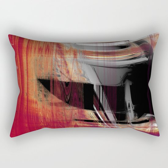 centered knife Rectangular Pillow