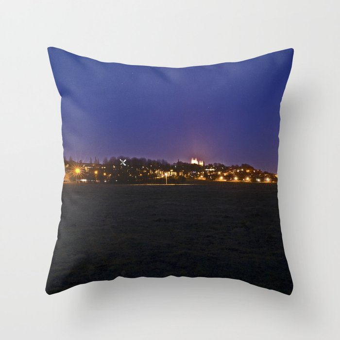 Lincoln At Dusk Throw Pillow