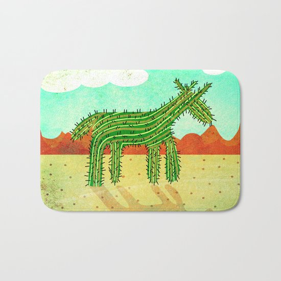 Cactus Unicorn Bath Mat