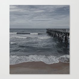 Stormy Aesthetic / Flagler Beach Florida Canvas Print