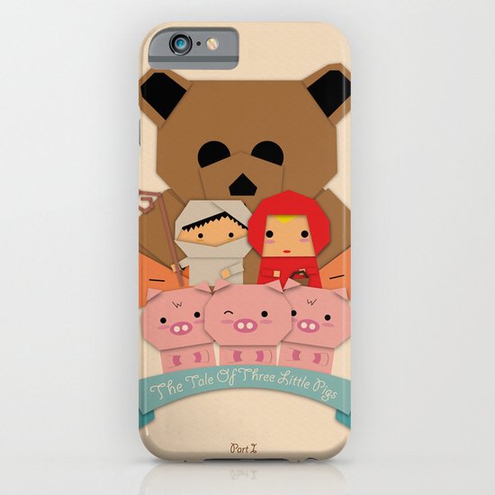 3 little pigs iPhone & iPod Case
