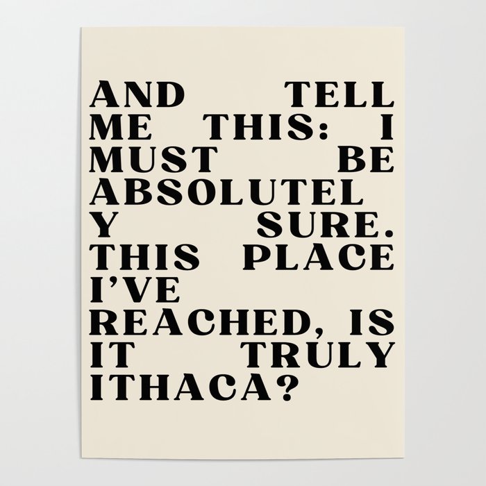 Ithaca Poster