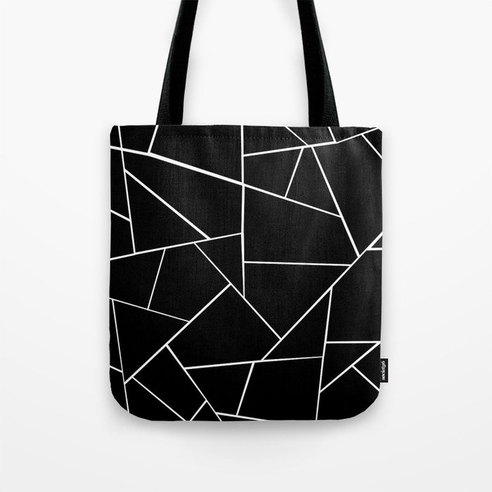 Black White Geometric Glam #3 #geo #decor #art #society6 Tote Bag by ...