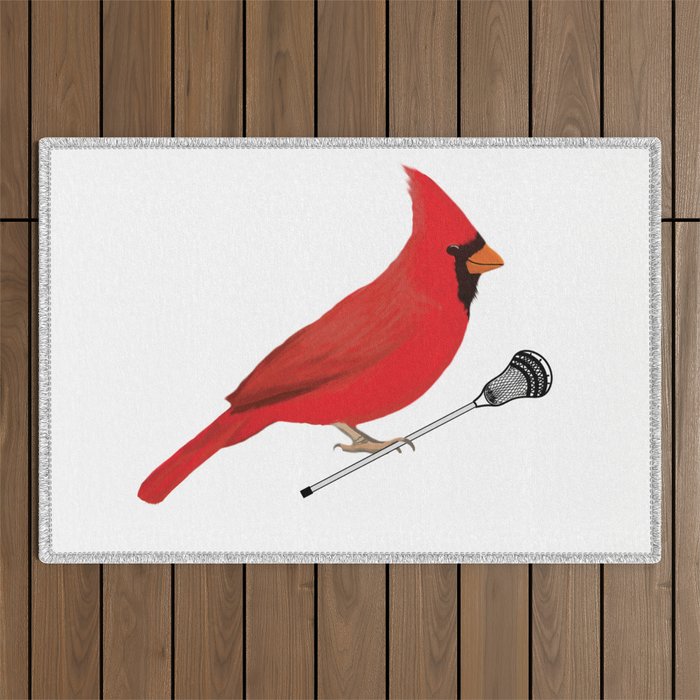 Lacrosse Cardinal  Outdoor Rug