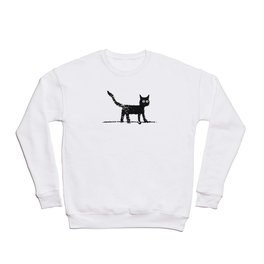 Black Cat Crewneck Sweatshirt
