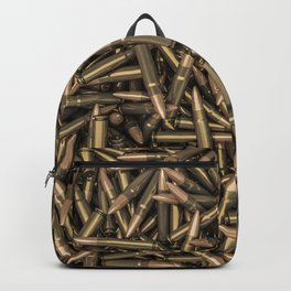 Rifle bullets Backpack | Copper, Hunting, Graphicdesign, Weapon, Military, Shot, Metal, Cartridge, Defense, Ammunition 