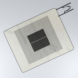 Minimalist Japandi Object No. 1 Picnic Blanket