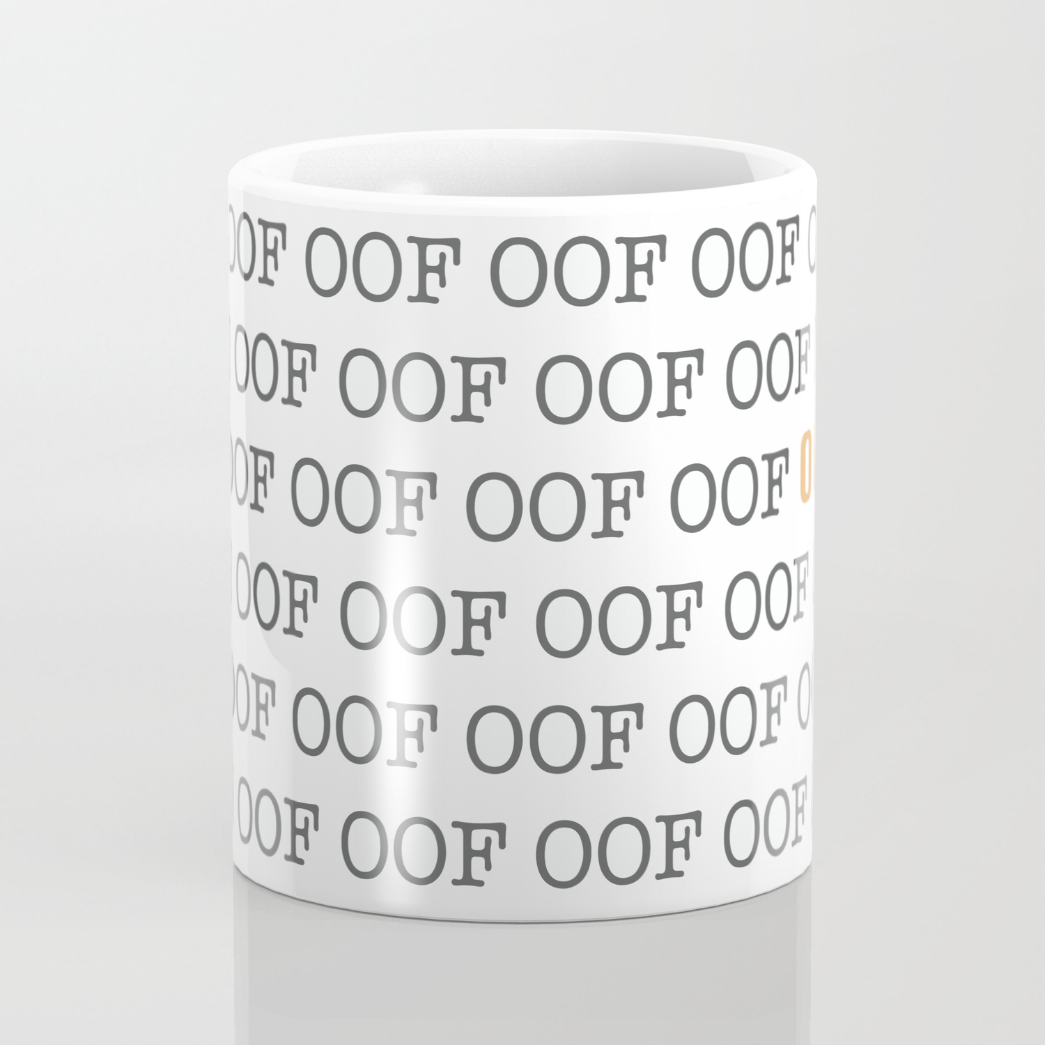 Oof Coffee Mug By Nuthouse Productions Society6